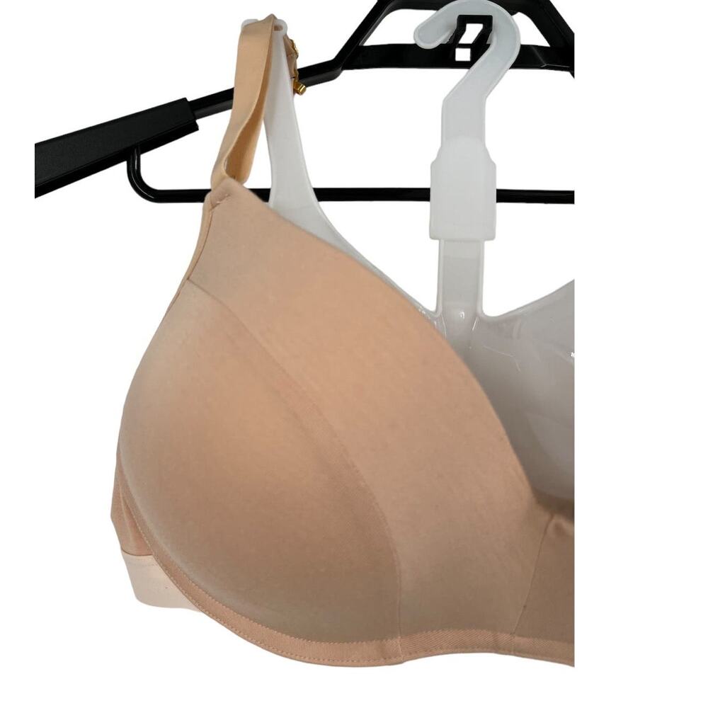 Lively All-Day Deep V No-Wire wireless bra tan size 38D - Picture 3 of 6